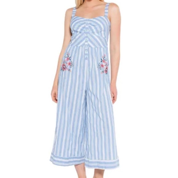 Altar’d State Jumpsuit with Embroidered Details - Sz Small - Picture 1 of 9